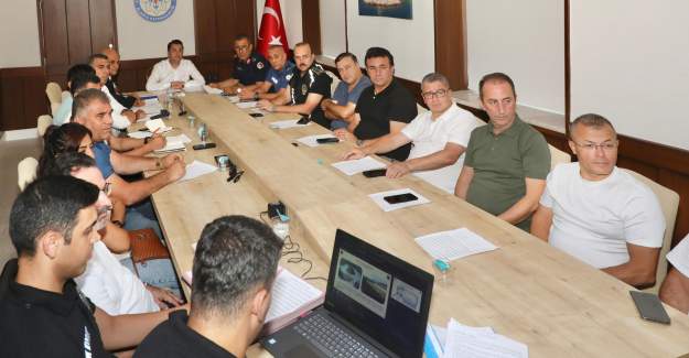 İlçe Spor Güvenlik Kurulu Yeni Sezon Öncesi Toplandı