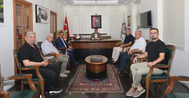 Ziraat Odasından Kaymakama Hayırlı Olsun Ziyareti