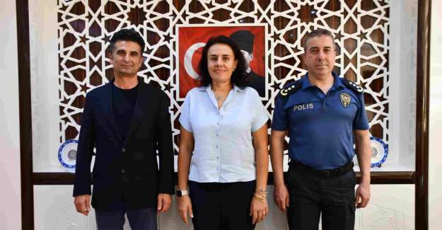 Başhekim Yılmaz'dan Emniyet Müdürü Özgönül'e Ziyaret