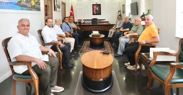 Alsav’dan Kaymakam Öztürk’e Ziyaret