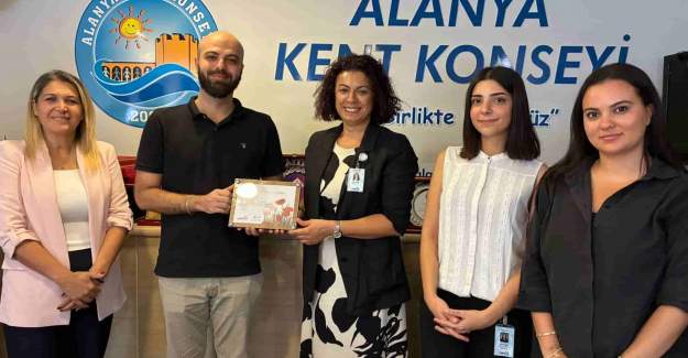 Lösev’den Alanya Kent Konseyi’ne Teşekkür Ziyareti