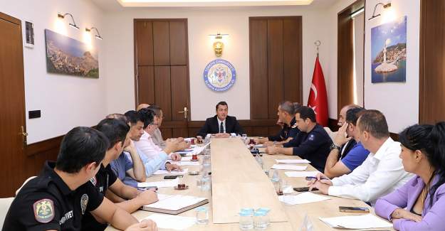 Kaymakamlıkta Ekim Ayı Spor Güvenlik Tedbirleri Belirlendi