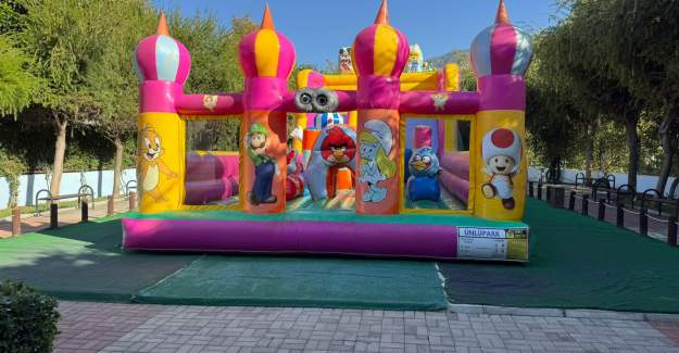 Alanya’nın Dev Balon Parkı Yenilendi
