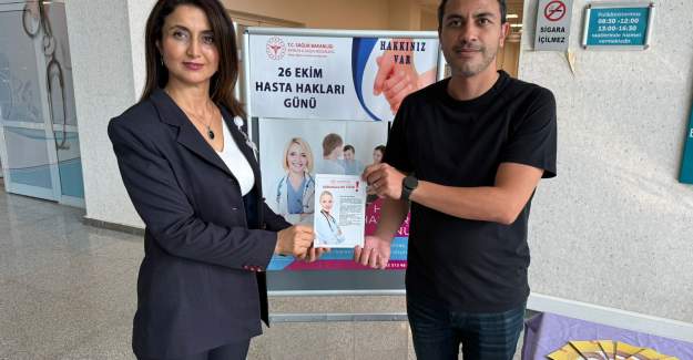 Hasta Hakları Günü’nde farkındalık etkinliği!