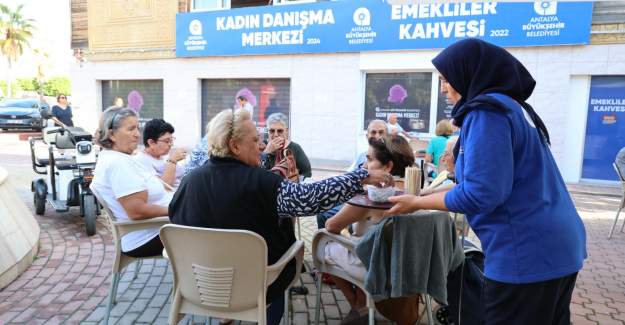 Büyükşehir Belediyesi Emeklileri Unutmuyor: Alanya Emekli Kahvesi’ne Tam Not