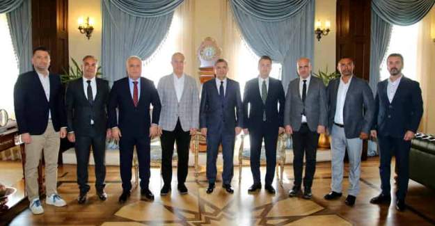 Alanya Turizm Master Planı Vali Şahin’e Sunuldu