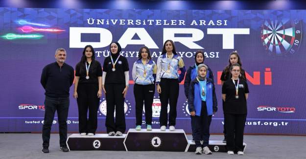 ALKÜ, Dart Şampiyonasında Hedefi 12’den Vurdu