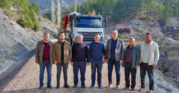 Sapadere Yaylası Yıllardır Beklediği Asfalta Kavuştu