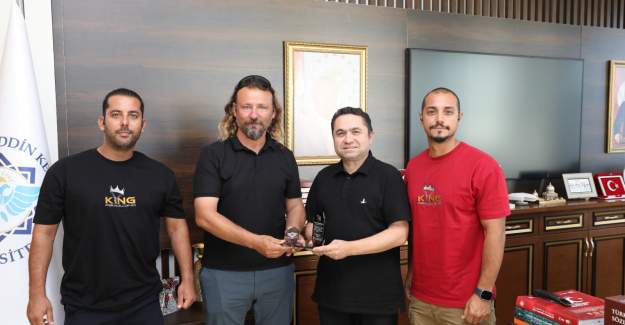 Rektör Türkdoğan’a Spor Turizmine Katkısından Teşekkür