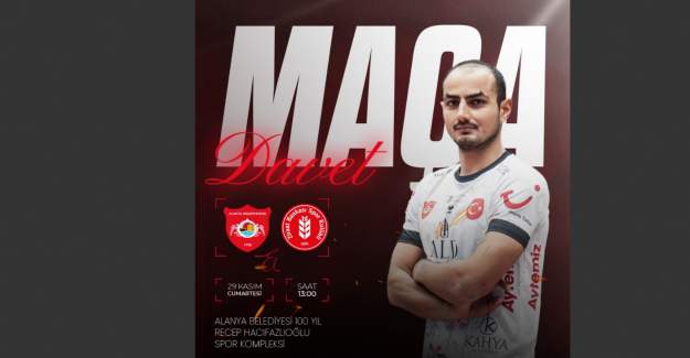 Alanya Belediyespor Taraftarı Çağırıyor