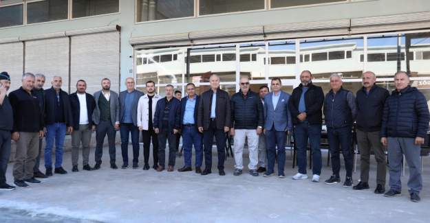 Başkan Özçelik’ten Kestel Yeni Sanayi Sitesi’nde İnceleme