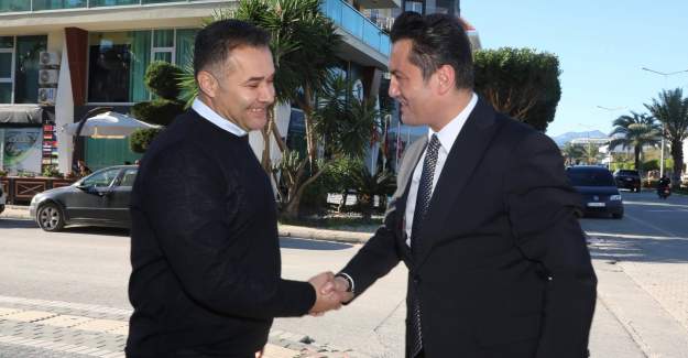 Kaymakam Öztürk’ten Önceki Dönem Belediye Başkanı Yücel’e Ziyaret