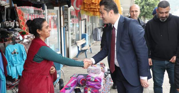 KAYMAKAM ÖZTÜRK’TEN DEMİRTAŞ’TA JANDARMA VE ESNAF ZİYARETİ