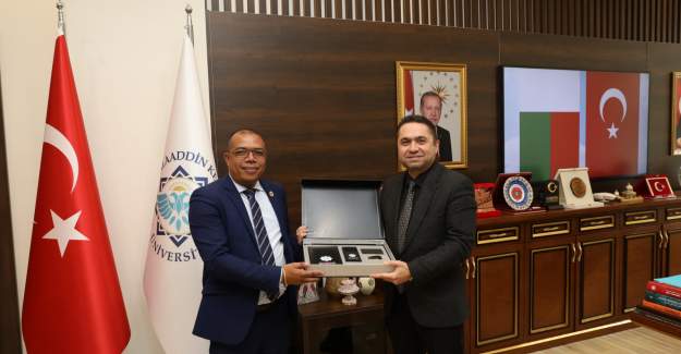 Rektör Türkdoğan’ın Konukları Madagaskar’dan