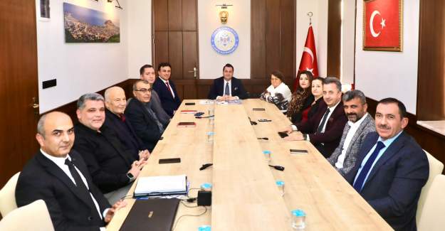 Kaymakam Öztürk’ten SYDV Mütevelli Heyetine Teşekkür