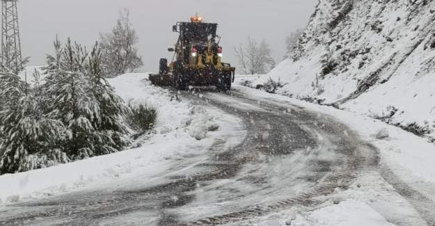 Alanya’da Kar ve Heyelana Karşı Seferberlik