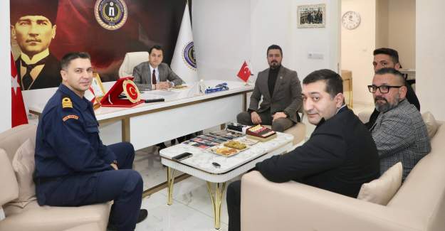 Kaymakam EMŞAV’ı Ziyaret Etti