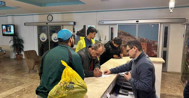 Kaymakamlıktan Konaklama Desteği: SYDV Vatandaşları Yerleştiriyor