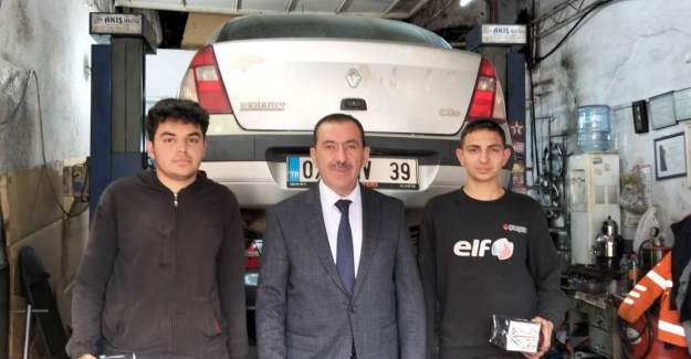 Müftü Seven'den Genç Çalışanlara Ramazan Ziyareti