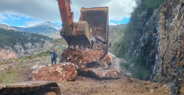 Alanya Kırsalında Yol Seferberliği!