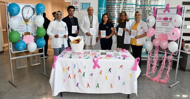 Alanya EAH'den Kanser Standı : Başhekim Yılmaz: Erken Teşhis Önemli