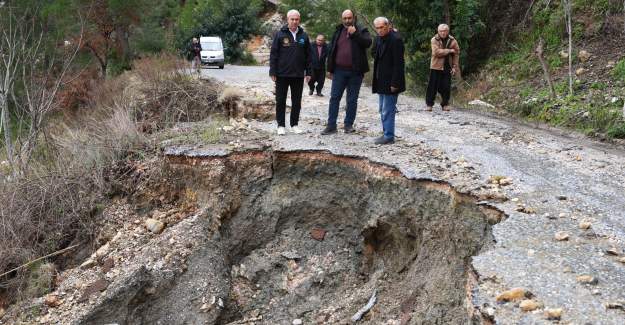 Başkan Özçelik’ten Hasar İncelemesi