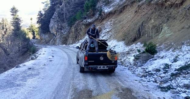 ABB’den Yollarda Kış Mesaisi