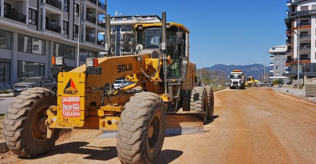 Mahmutlar’da Asfalt Seferberliği!
