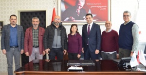 Alanya Gazeteciler Cemiyeti Üyelerinden Mustafa Etli'ye Ziyaret