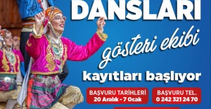 Büyükşehir Belediyesi Gençlerden Halk Dansları Gösteri Ekibi Kuruyor