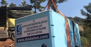 Büyükşehir Finike Boldağ’ın Su Hasretini Sona  Erdiriyor.