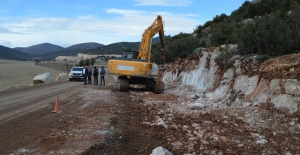 Korkuteli Güzle Yolunda Çalışmalarda Sona Gelindi