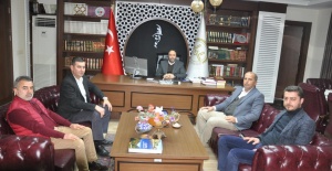 Türkdoğan'dan Müftü İlhan'a Taziye Ziyareti
