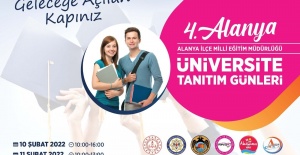 4.Alanya Üniversite Tanıtım Günleri 10-11 Şubat Tarihlerinde Başlıyor