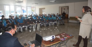 Alanya Belediyesi Fen İşleri Operatörlerine Eğitim Verildi