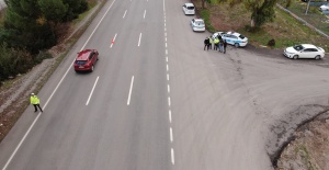 Bölge Trafik’ten Drone’lu Denetim