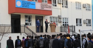 Kaymakam Ürkmezer Fatma Özmüftüoğlu Anadolu İmam Hatip Lisesi ve Ortaokulunu Ziyaret Etti