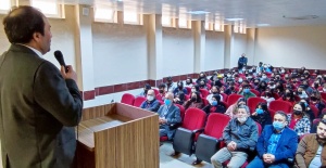 Müftü İlhan Sağlık Meslek Lisesi Öğrencileriyle Bir Araya Geldi