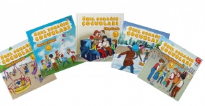 Özel Çocuklar İçin  Evde Eğitim Kiti ve 5 Kitaptan Oluşan Zenginleştirilmiş Hikaye Seti