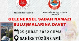 Sahire Tüzün Camii'nde Sabah Namazında Buluşalım