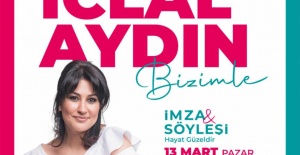 İclal Aydın, Kepez Kitap Fuarı’na Geliyor