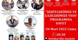 Şehitlerimize ve Gazilerimize Vefa Programına Davet