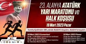 23 Alanya Atatürk Halk Koşusu ve...