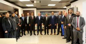 Başkan Erdem Umman Heyetini Ağırladı