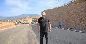 Kestel 30 Metreli Yolda Asfalt Çalışması Başlatıldı