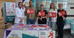 Alanya Eğitim Ve Araştırma Hastanesi’nde Aıds Hastalığına Dikkat Çekildi
