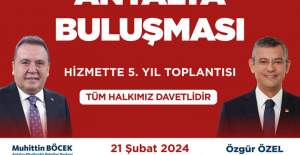CHP Genel Başkanı Özgür Özel Antalyaya...
