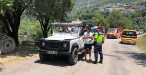 Alanya’da Safari Araçlarına Trafik Güvenliği Denetimi Yapıldı
