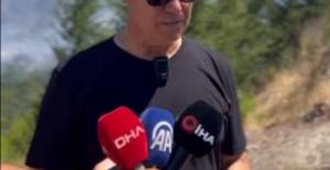 Başkan Özçelik'ten Yangın Bölgesine Yakın Takip ve Teşekkür