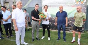 Alanya Protokolünden Alanyaspor’a Destek Ziyareti